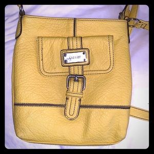 Nine West yellow shoulder bag